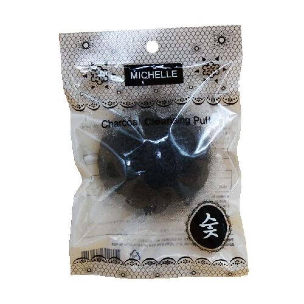 MICHELLE Charcoal Cleansing Puff