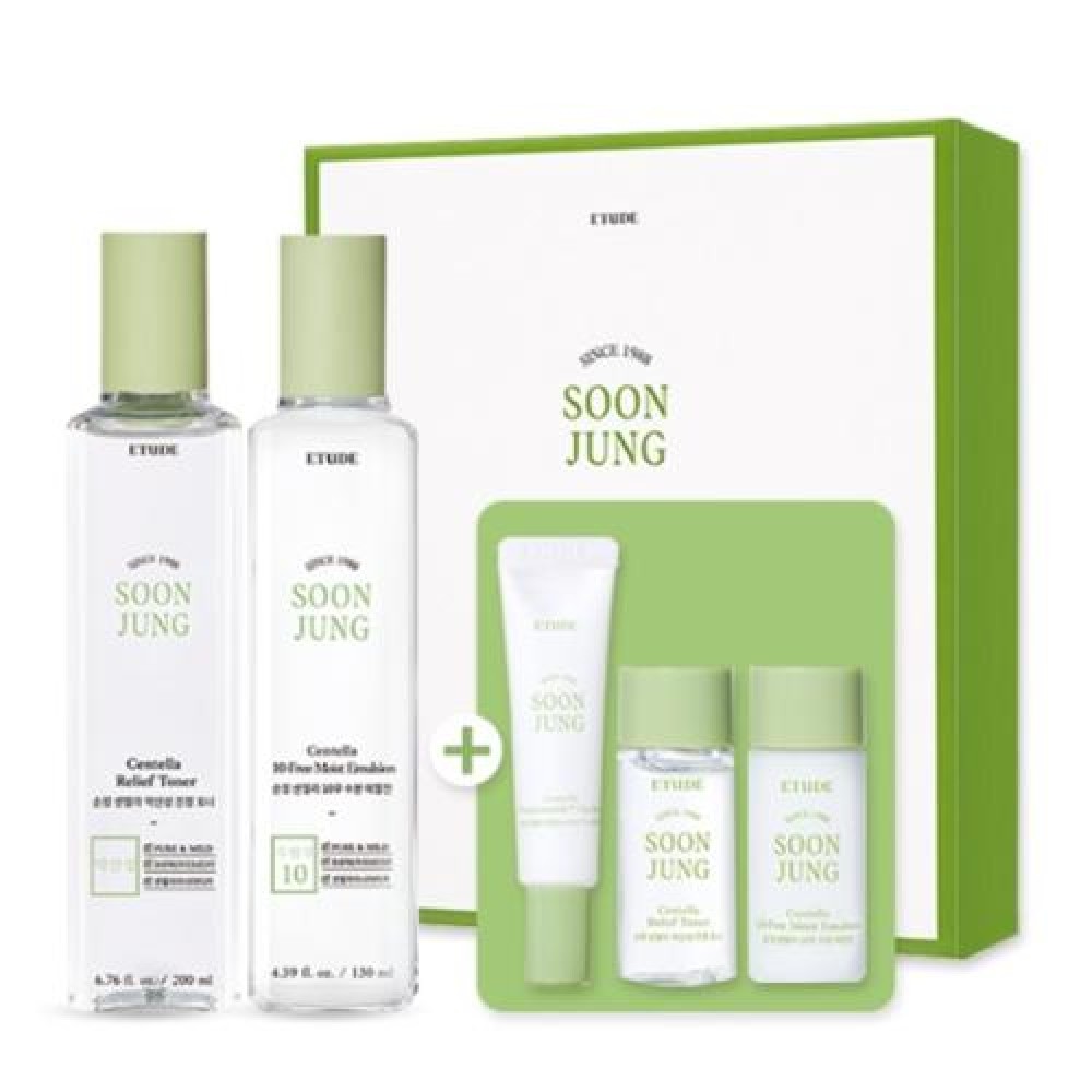 Etude House Centella SoonJung Skin Care Set